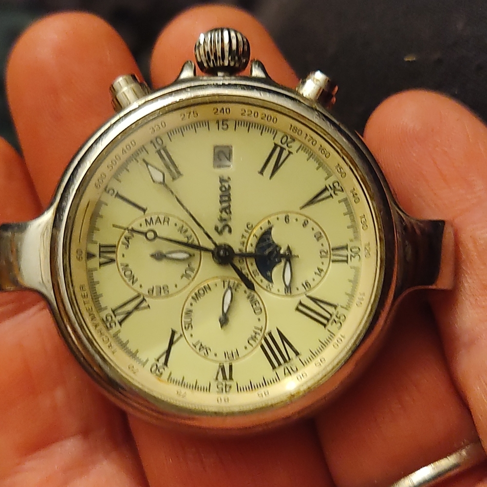 Stauer vintage looking men's watch